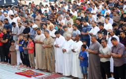 صلاة عيد الأضحى في غزة - أرشيف