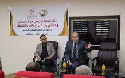 رئيس سلطة الاراضي بغزة عماد الباز