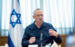 وزير الامن الاسرائيلي بيني غانتس