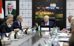 اجتماع الحكومة الفلسطينية اليوم