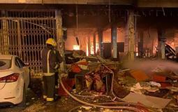 الدفاع  المدني السعودي: تضرر مركبات بسبب اشتعال لحظي بمطعم في الرياض ولا إصابات