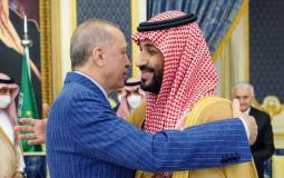 الرئيس التركي وولي العهد السعودي