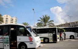 باصات نقل الموظفين في غزة - توضيحية