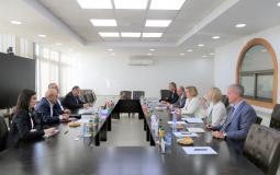 اجتماع حسين السيخ بمساعدة وزير الخارجية الأمريكي