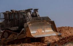 أول جرافة اسرائيلية تعمل بنظام التحكم عن بعد الباندا