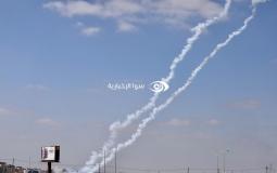 صواريخ من غزة - ارشيف