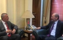 لقاء وزير الخارجية الأردني بالمفوض العام للأونروا