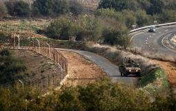 الجيش الإسرائيلي على الحدود اللبنانية