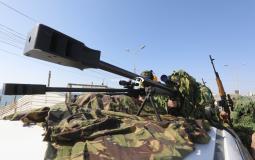 سرايا القدس تنظم عرضا عسكريا جاب شوارع غزة