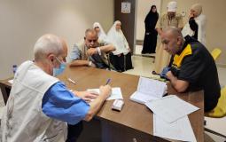 تجهيز العيادة الطبية للتعامل مع الحالات المرضية لحجاج فلسطين