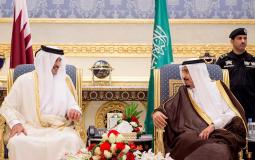 تفاصيل الرسالة الخطية من العاهل السعودي إلى أمير قطر-  أرشيف