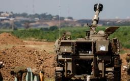 الجيش الإسرائيلي على حدود غزة