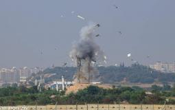 الجيش الإسرائيلي قصف مرصد للمقاومة في غزة
