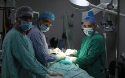 وفد (باما) الطبي يغادر قطاع غزة بعد إجراءه عمليات جراحية معقدة.