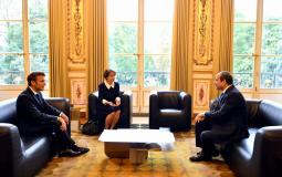 الرئيس المصري عبد الفتاح السيسي يلتقي الرئيس الفرنسي ايمانويل ماكرون