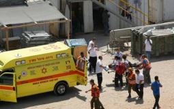 إصابة عامل بجروح خطيرة إثر سقوط جسم ثقيل عليه قرب حيفا