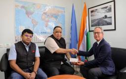الهند تتبرع للأونروا ب 2.5 مليون دولار