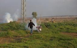 الاحتلال يستهدف الأراضي الزراعية شرق قطاع غزة - أرشيفية