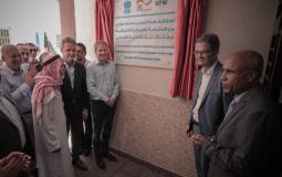 افتتاح مشروع القسطل لإعادة الإسكان وسط قطاع غزة
