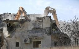 عمليات هدم إسرائيلية