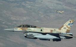 الطيران الاسرائيلي يستهدف اهداف في سوريا