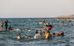 طقس فلسطين - بحر غزة