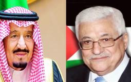 الرئيس الفلسطيني وخادم الحرمين الشريفين - ارشيف