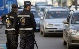 شرطة مرور في غزة - ارشيف