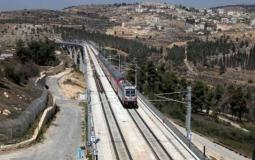 قطار اسرائيلي في القدس