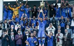 شباب رفح يتوج بطلاً للدوري الممتاز موسم 2021-2020