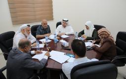 اللجنة الاقتصادية في المجلس التشريعي بغزة تعقد اجتماعها الدوري