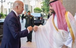 الرئيس الامريكي جو بايدن وولي العهد السعودي الأمير محمد بن سلمان
