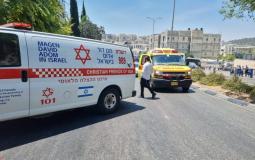 حادث سير في القدس