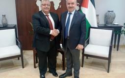 اشتية يستقبل رئيس جامعة الأزهر بغزة لبحث المشاريع المستقبلية