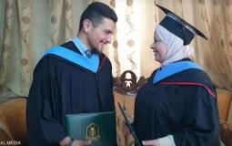 أردنية وابنها يتخرجان في نفس اليوم والجامعة والاختصاص