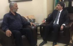 السفير عبد الهادي يطلع مسؤولين على تطورات الأوضاع الفلسطينية