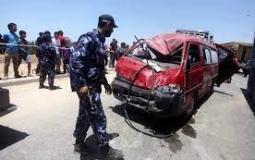 حادث سير في غزة - تعبيرية.