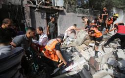 استمرار العدوان الإسرائيلي على غزة