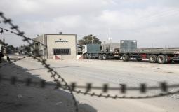 الجانب الإسرائيلي يلغي إدخال 109 شاحنات الى غزة غدا