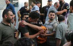 حزن يخيم على مواطني غزة عقب استشهاد 8 مواطنين من القصف الإسرائيلي