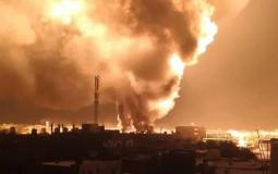 انفجار مستودع وقود في مدينة سبها الليبية