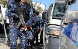الشرطة الفلسطينية في نابلس