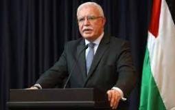 وزير الخارجية والمغتربين رياض المالكي يجب الاعتراف بدولة فلسطين وعاصمتها القدس