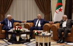 وفد حماس وفتح في الجزائر