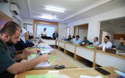 جانب من دورة تدريبية بعنوان "الصحة النفسية وإدارة الضغوط"