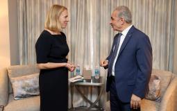 رئيس الوزراء يلتقي وزيرة خارجية النرويج