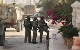 انتشار عناصر الجيش الاسرائيلي تخوفا من تنفيذ عمليات