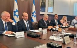 مشادة كلامية بين وزراء الحكومة الإسرائيلية بسبب الفلسطينيين