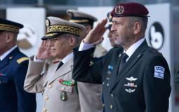 قائد القوات المسلحة المغربية يصل تل أبيب