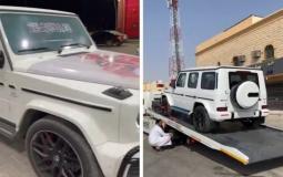 شاب يوثق شراءه لسيارة " جي كلاس " بمليون ريال احتفالًا باليوم الوطني السعودي 92